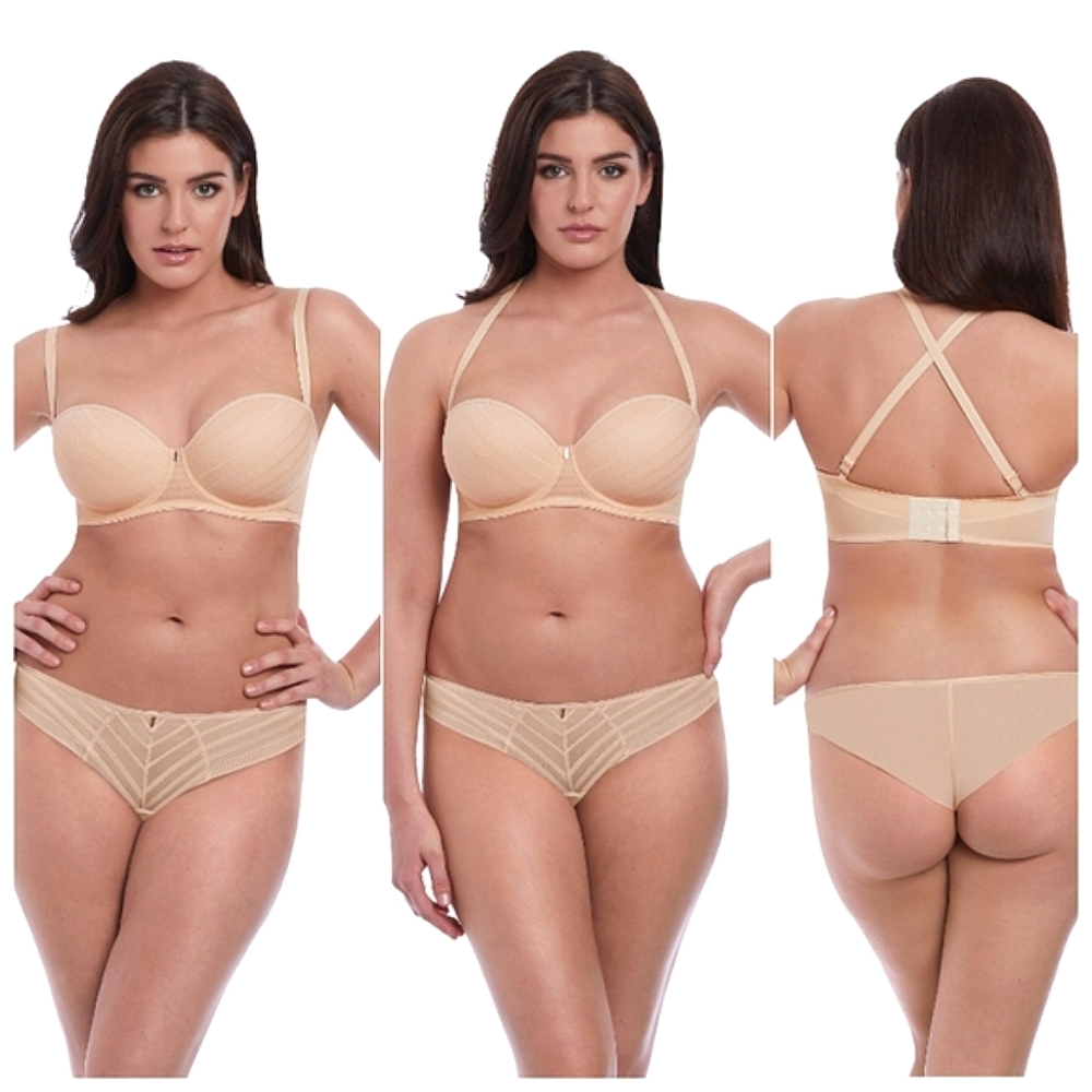 FREYA Cameo Moulded Convertible Strapless Bra 34J